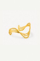 Ripple Gold Bracelet