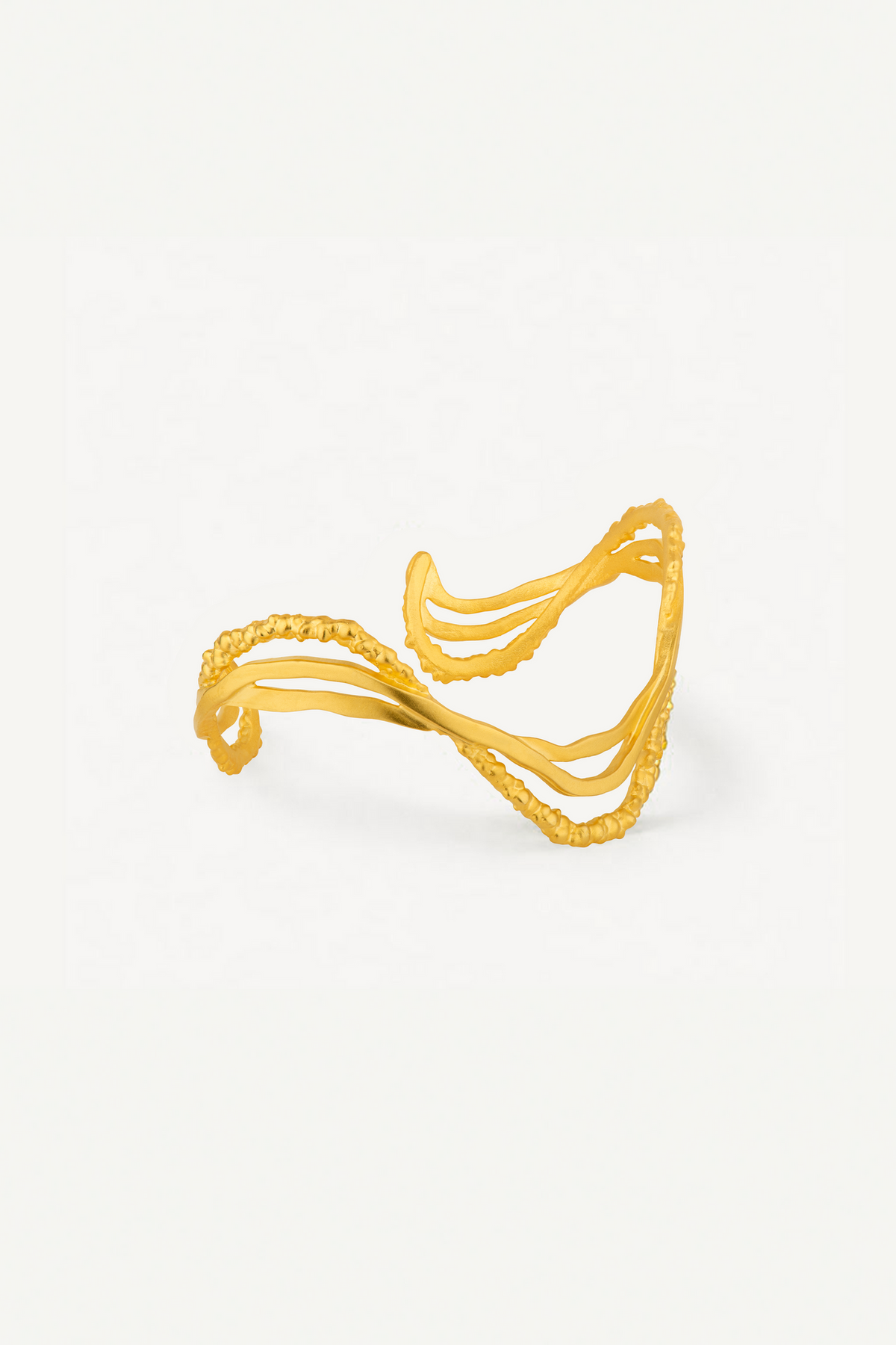 Ripple Gold Bracelet