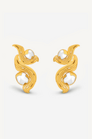 Interchangeable Meteorite Earrings