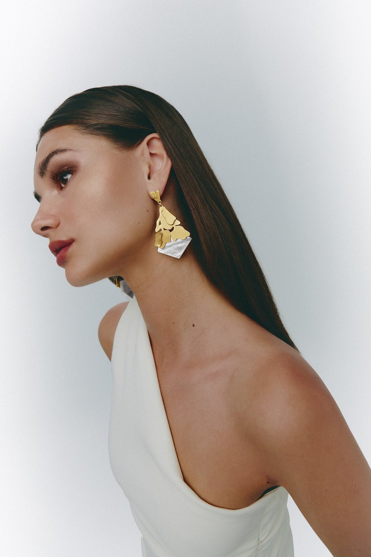 Cracked Concrete Earrings