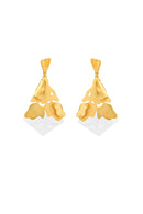 Cracked Concrete Earrings