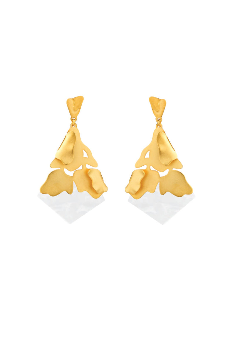 Cracked Concrete Earrings