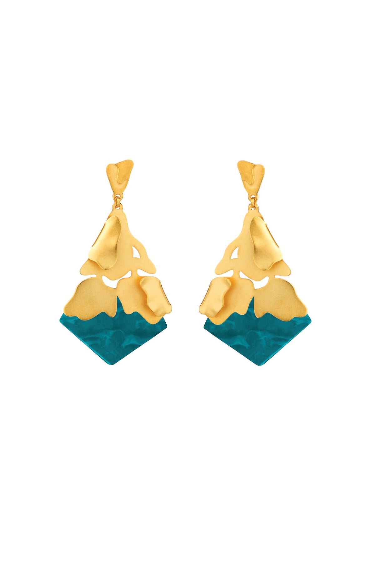 Cracked Concrete Earrings
