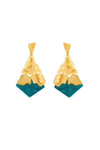 Cracked Concrete Earrings