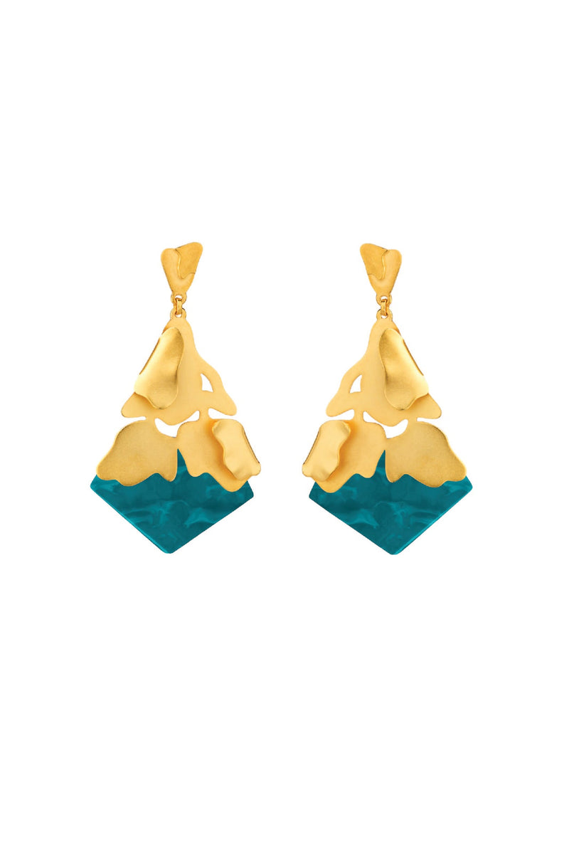 Cracked Concrete Earrings