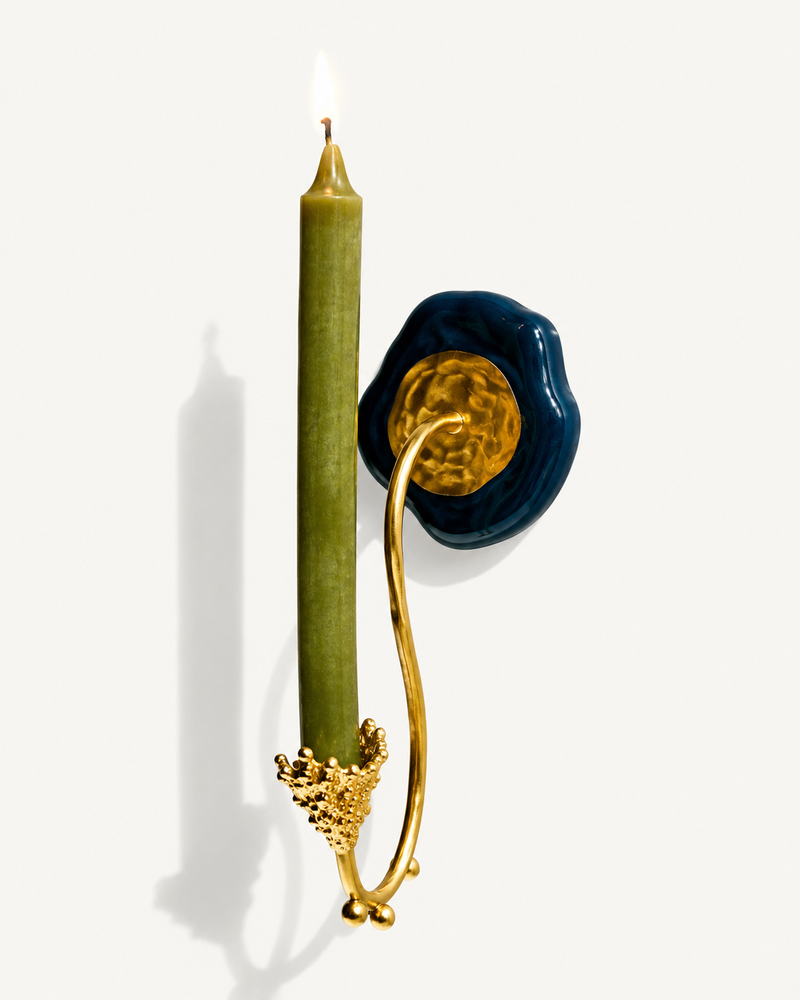 Wall Frost Candle Holder