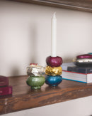 Interchangeable Stone Stack Candle Holder