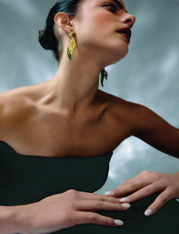 Interchangeable Sandstone Earrings