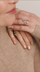 Cassandra Mix Pinky Ring