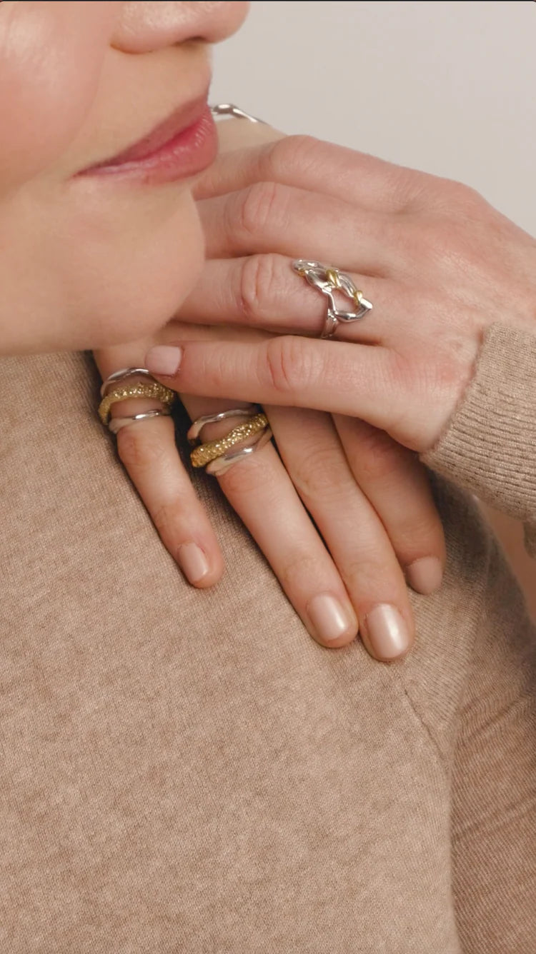 Cassandra Mix Pinky Ring