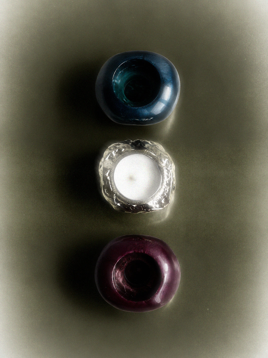 Interchangeable Stone Stack Candle Holder