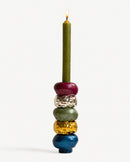Interchangeable Stone Stack Candle Holder