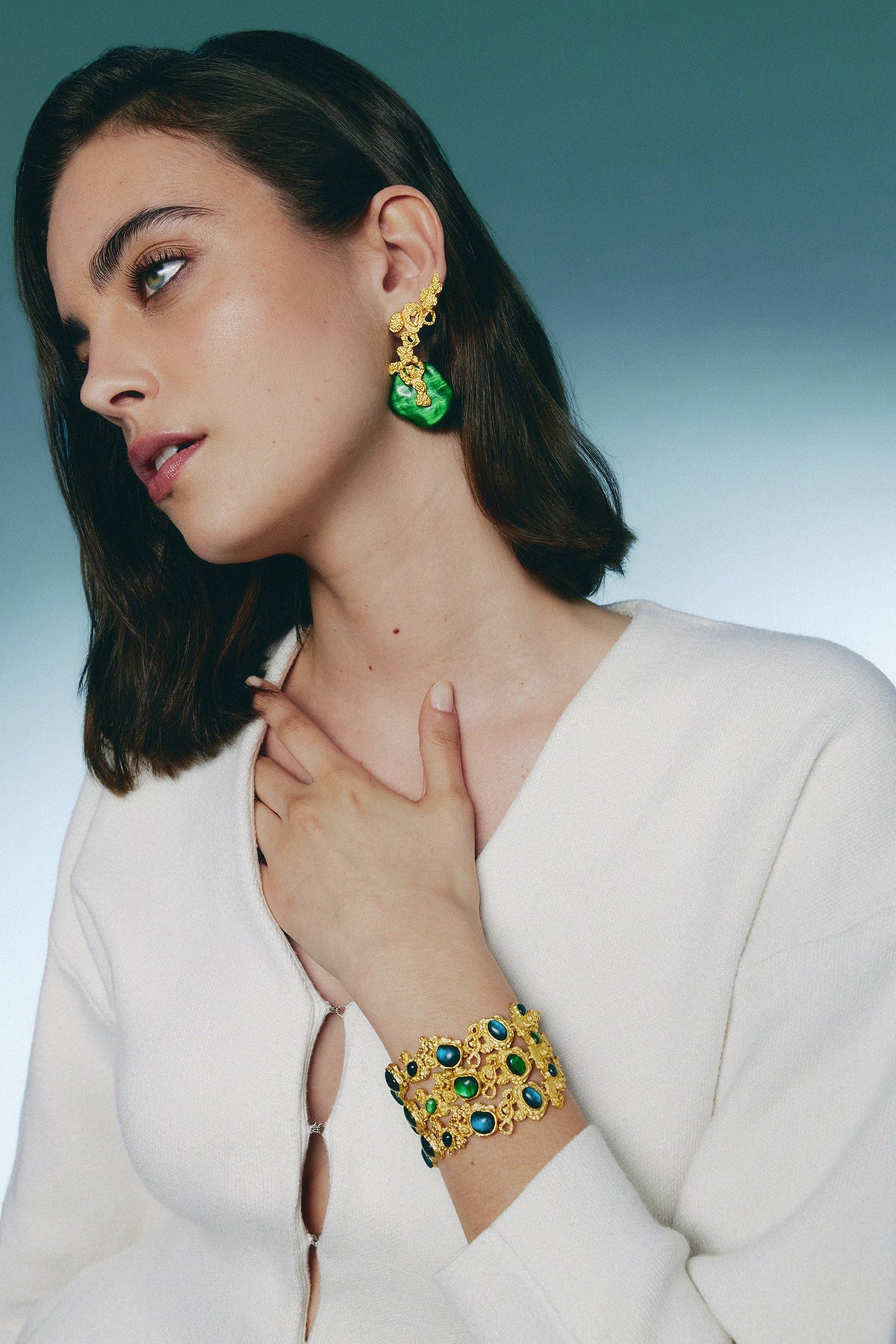 Interchangeable Erosion Earrings