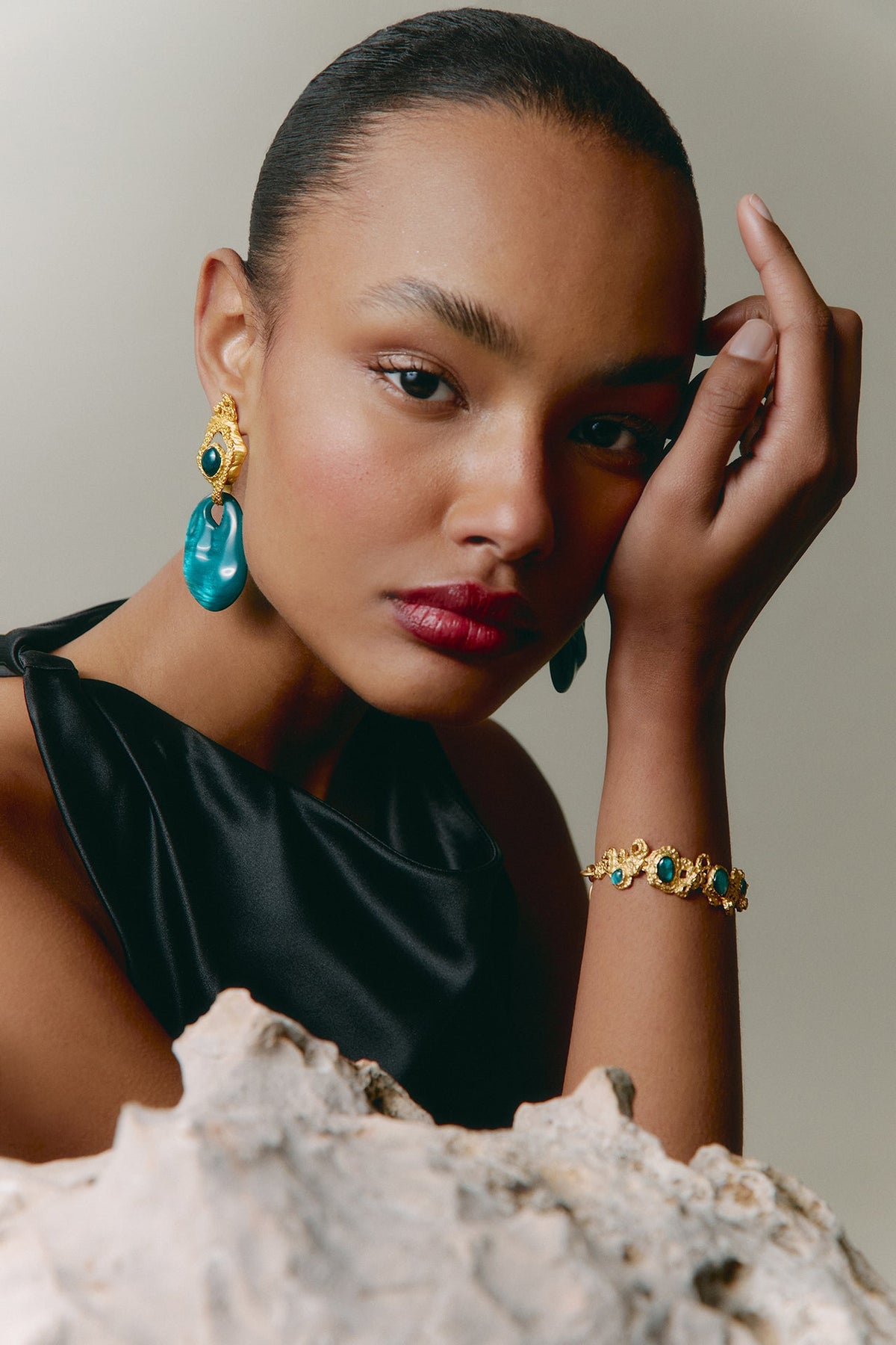 Interchangeable Gravel Earrings