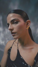 Interchangeable Meteorite Earrings