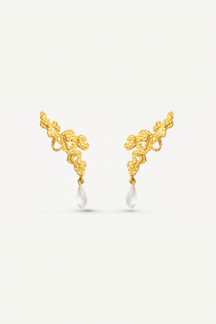 Mini Riverstone Earrings