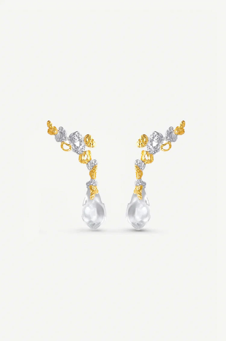 Mini Riverstone Earrings Mix