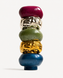 Interchangeable Stone Stack Candle Holder