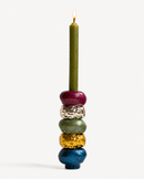Interchangeable Stone Stack Candle Holder