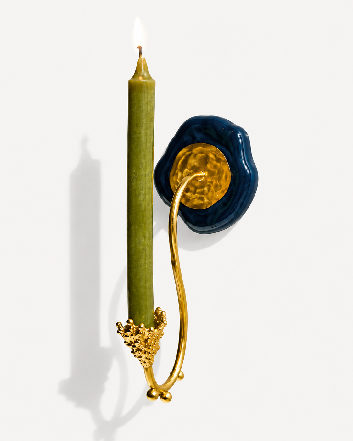 Wall Frost Candle Holder